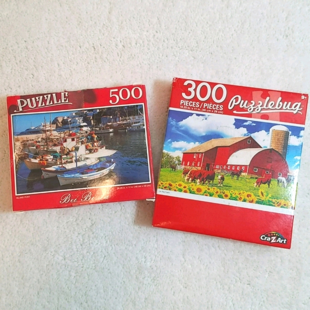 *5/$20* 2 Puzzles. NWOT